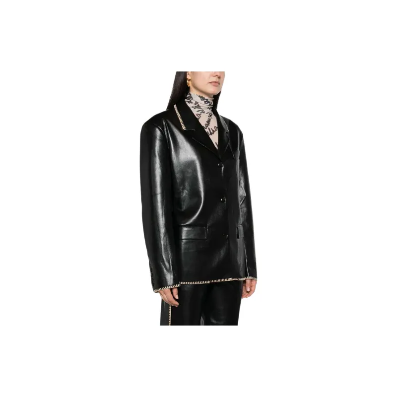 NANUSHKA Dionne Single-breasted Blazer-3