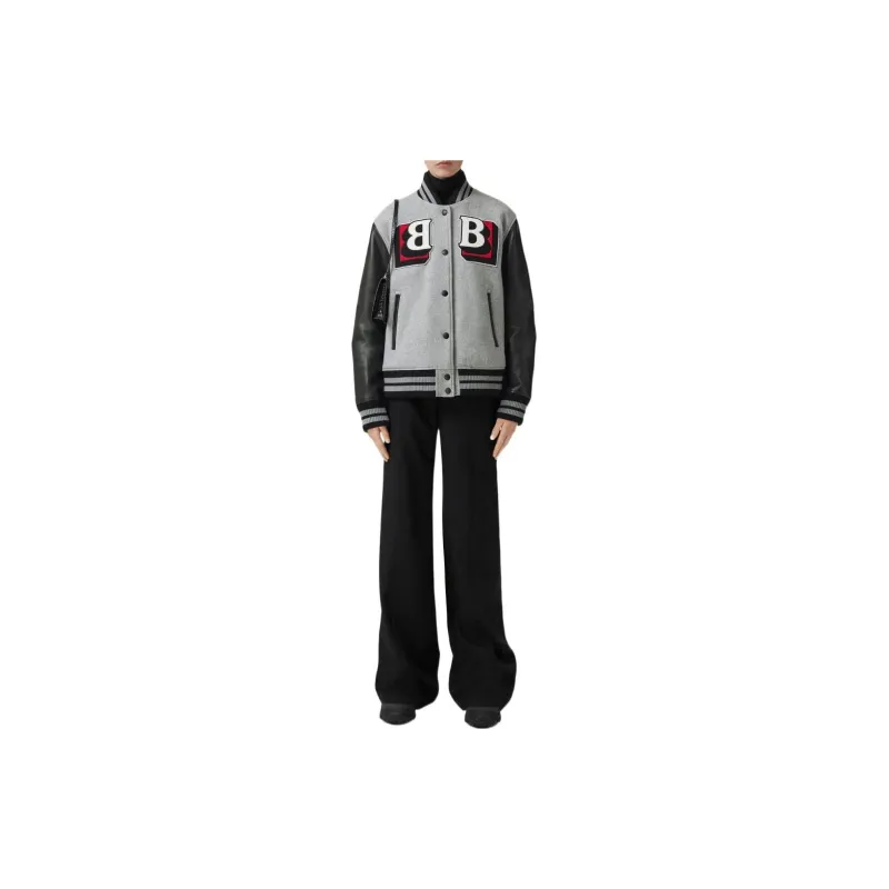 Burberry Jackets Women's Gray-1