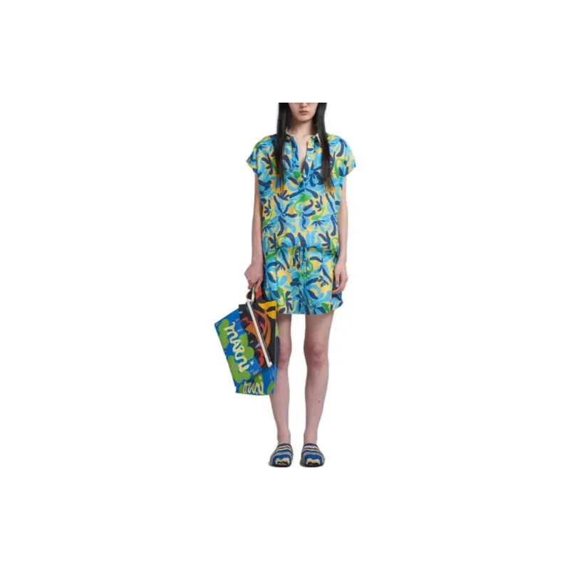 MARNI X No Vacancy Inn Co-brand T-Shirts Women's Multicolor-3