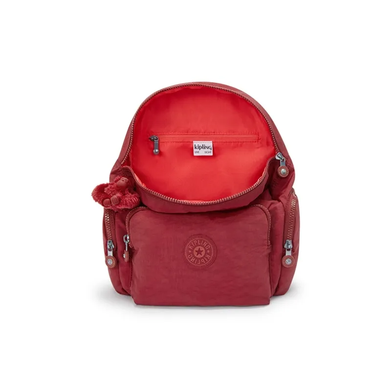 Kipling Polyamide CITY ZIP Collection, Travel, Commute Side Zipper Style Small Size Unisex Multicolor-28