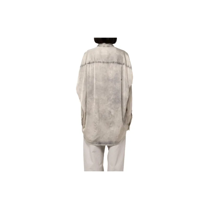 Maison Mihara Yasuhiro FW24 Shirt Women's Light Gray-3