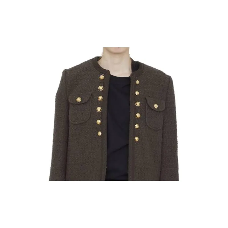 CELINE Jackets Women's Brown-3