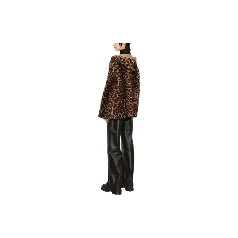 Yves Salomon Animal-print Lambs Wool Jacket-2