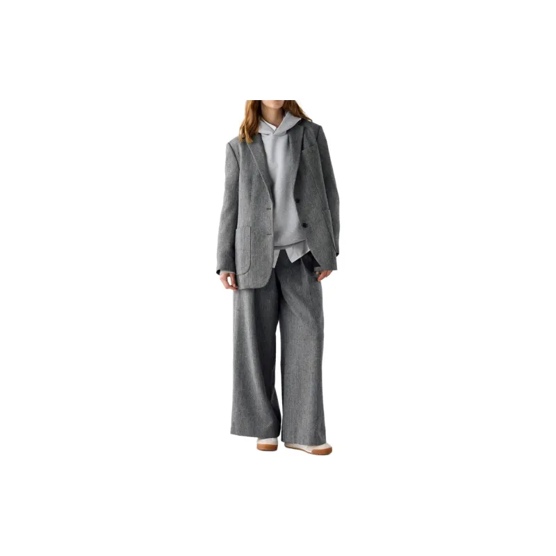 UNIQLO Business Suit Women's Dark Gray-1