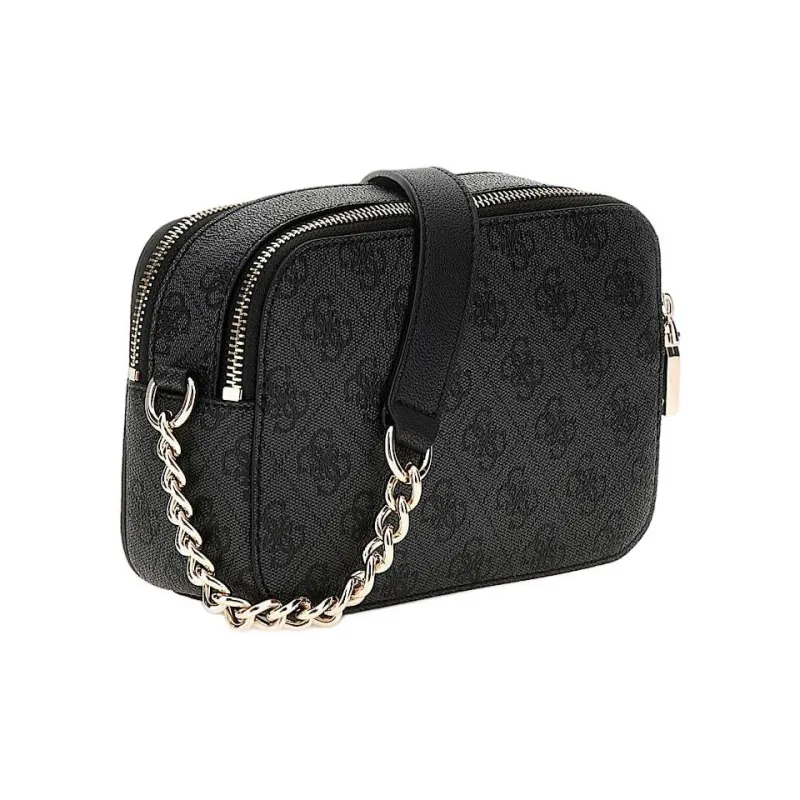GUESS Polyurethane Camera Bag Shoulder Bag Crossbody Bag Regular Women's Black-1