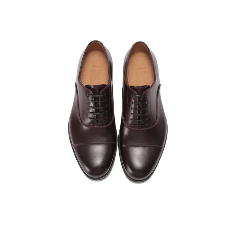 FERRAGAMO Dress Shoes Men's Burgundy-4