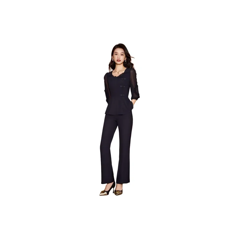 Mylan Casual Suit Women's Dark Blue-2