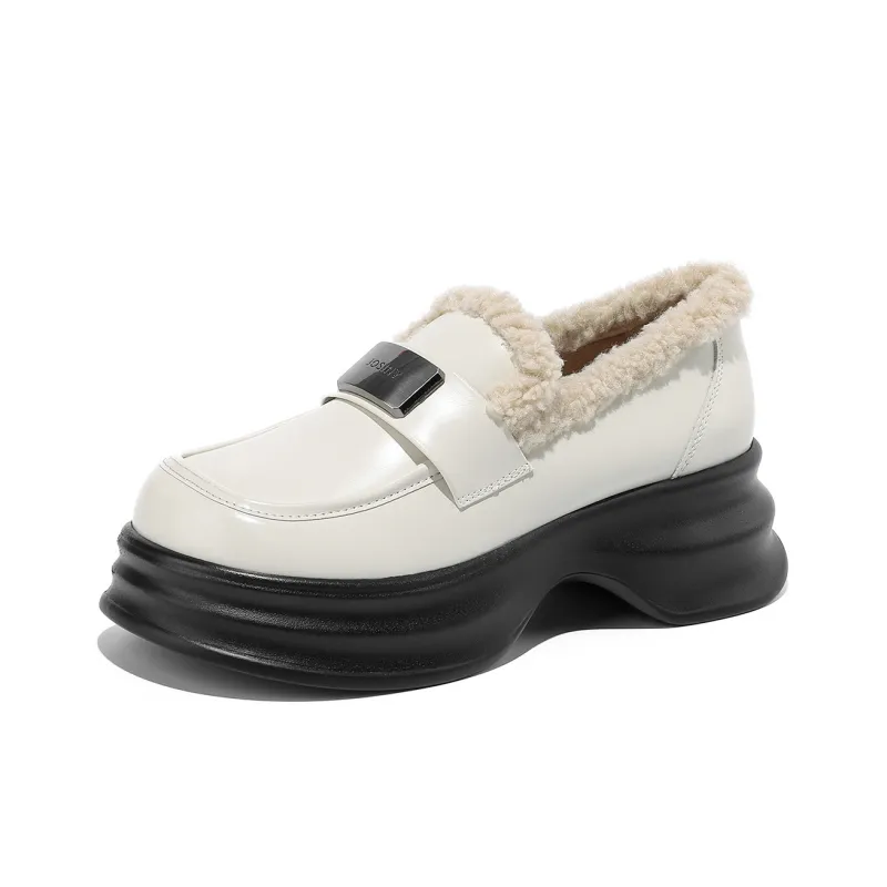 JOSINY Loafers 6CM Women's Ecru-1