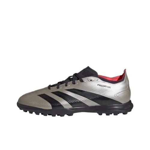 Adidas Predator League Turf Platinum Metallic Aurora Black Turbo