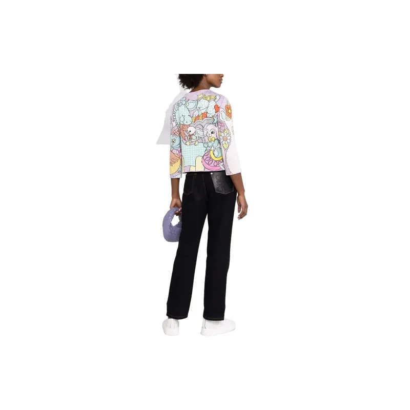 MOSCHINO Shirts Women's Light Purple-2