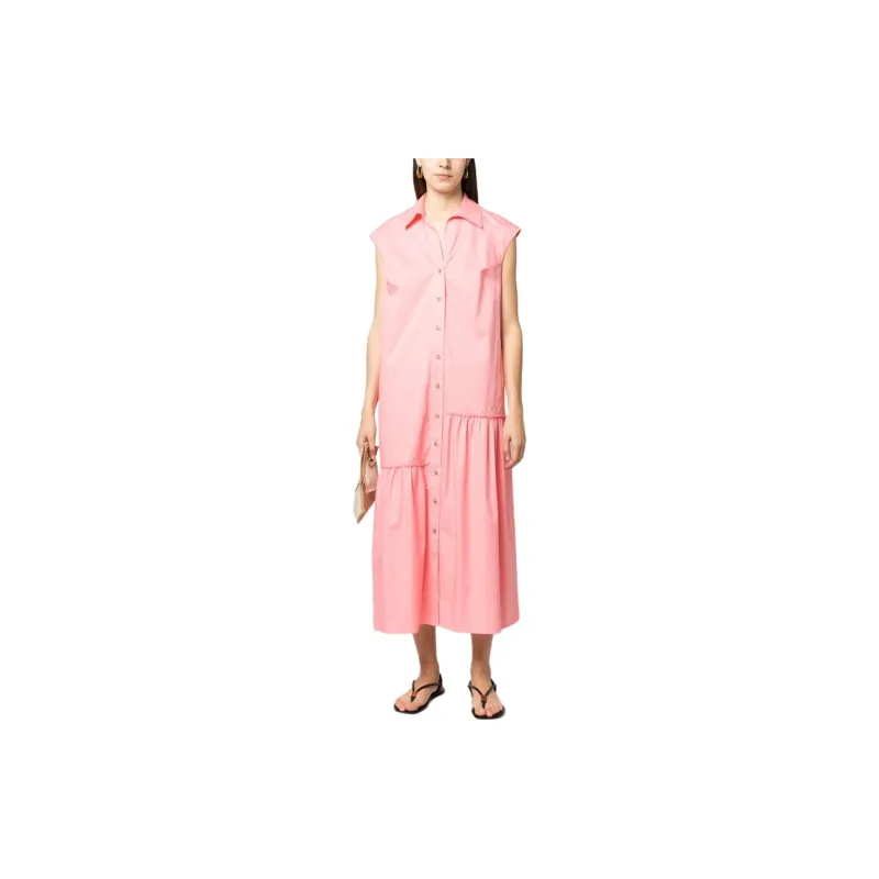 PESERICO Sleeveless Dress Women's Pink-1