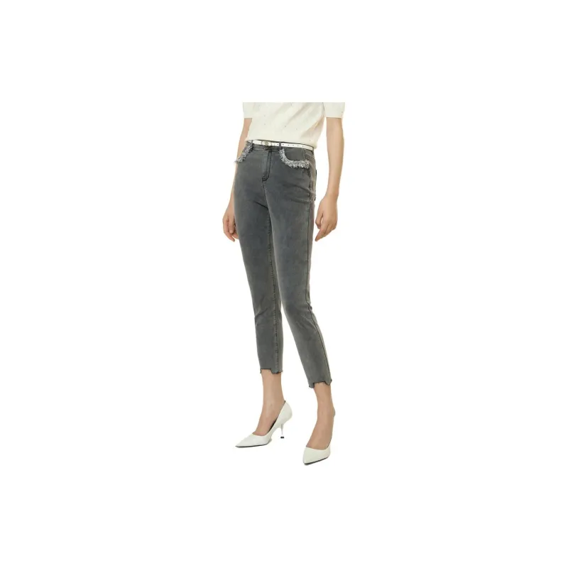 JZ. ANNAKRO Jeans Women's Gray-2