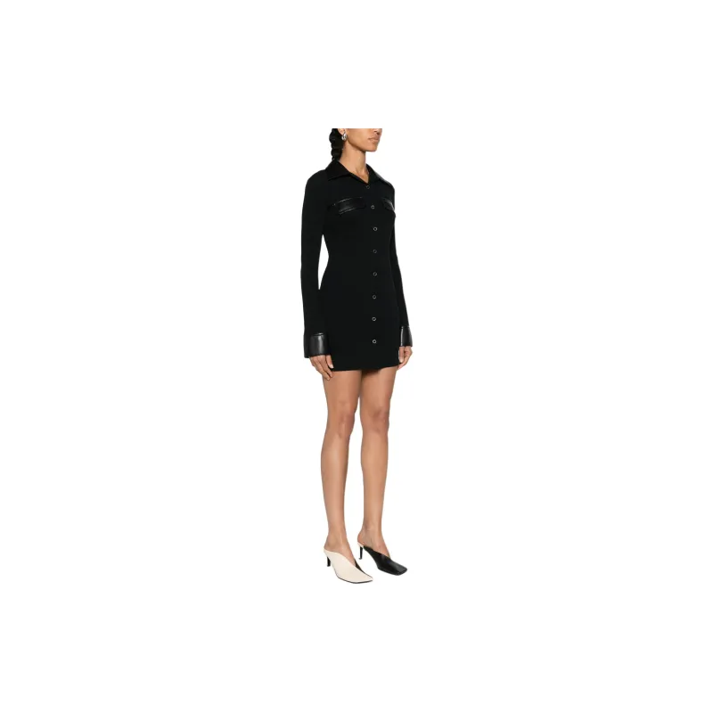 NANUSHKA Bryelle Ribbed Minidress-3
