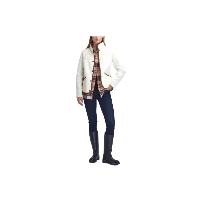 BARBOUR SS24 Jackets Coats Women's White-1