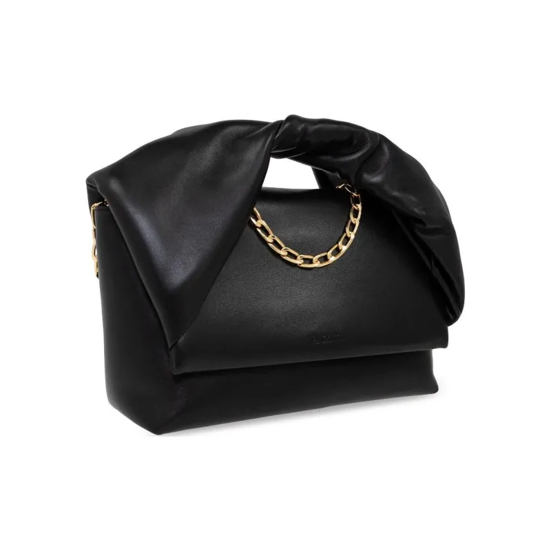JW Anderson Large Twister Leather Tote Bag-1