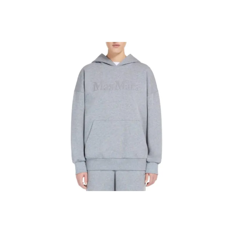 'S MAX MARA Sweatshirt Women's Gray-2