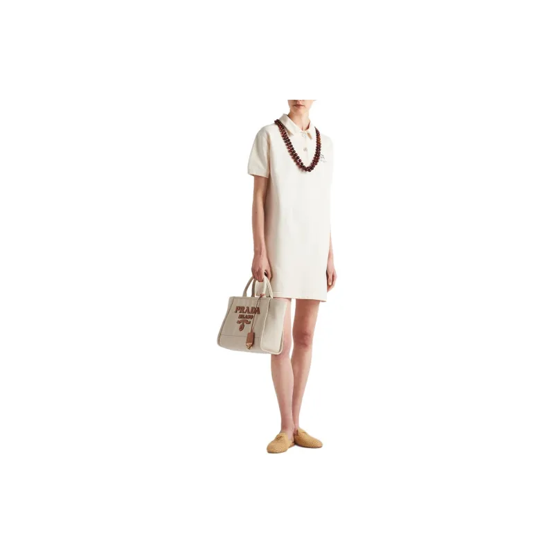 PRADA Fleece Short sleeves Mini Dress-3