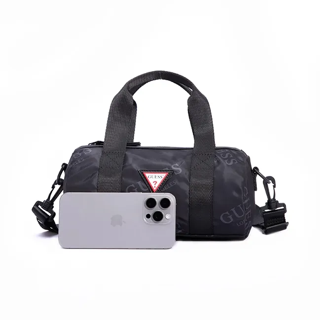 GUESS Polyester Handbag Small Size Unisex Black-1