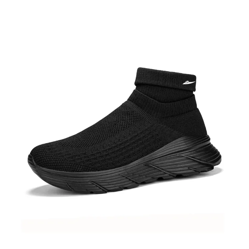 Kuding Slip-Resistant Breathable High-Top Casual Shoes Unisex-1