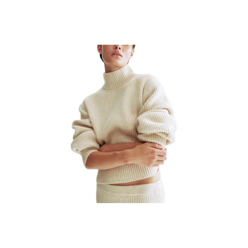 H&M Sweater Women's Light Beige-1
