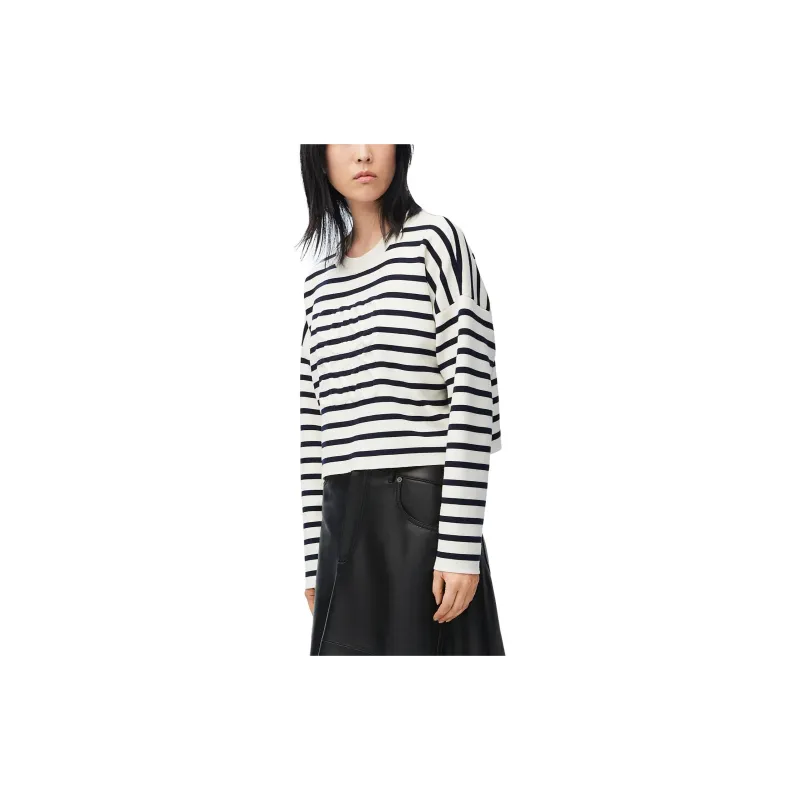 LOEWE Anagram Sweatshirt Off White/Navy-3