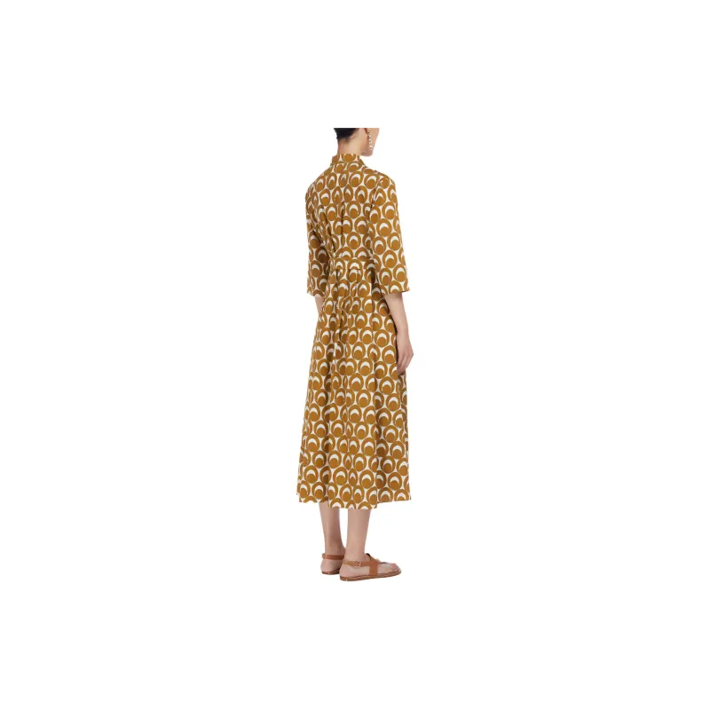 'S MAX MARA Long Sleeved Dresses Women's Yellow-2