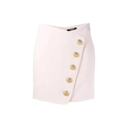 BALMAIN Casual Short Skirts Women's Pink