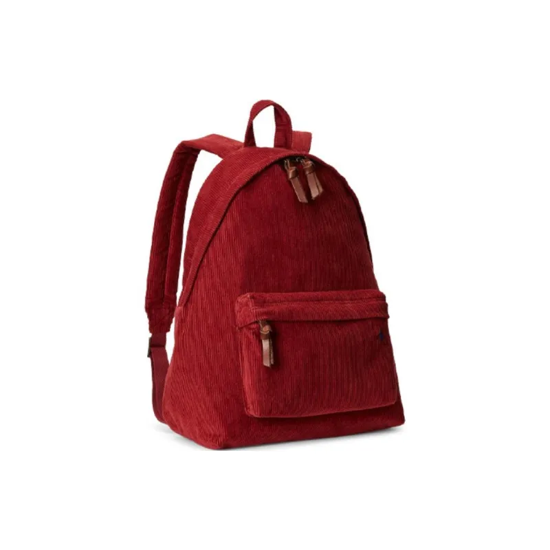 Polo Ralph Lauren Corduroy Fabric Blend Backpack Regular Men's Red-1