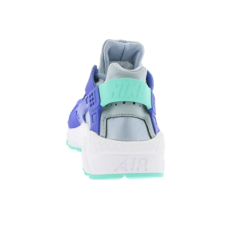 Nike Air Huarache Run Slip Resistant Low Top Casual Running Shoes Unisex Blue-4