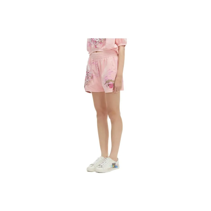 Ed Hardy Casual Shorts Women's Cherry Blossom Pink E1OBW408-3