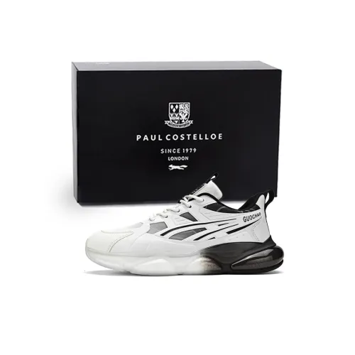 PAUL COSTELLOE Running Shoes Men Low-Top Black