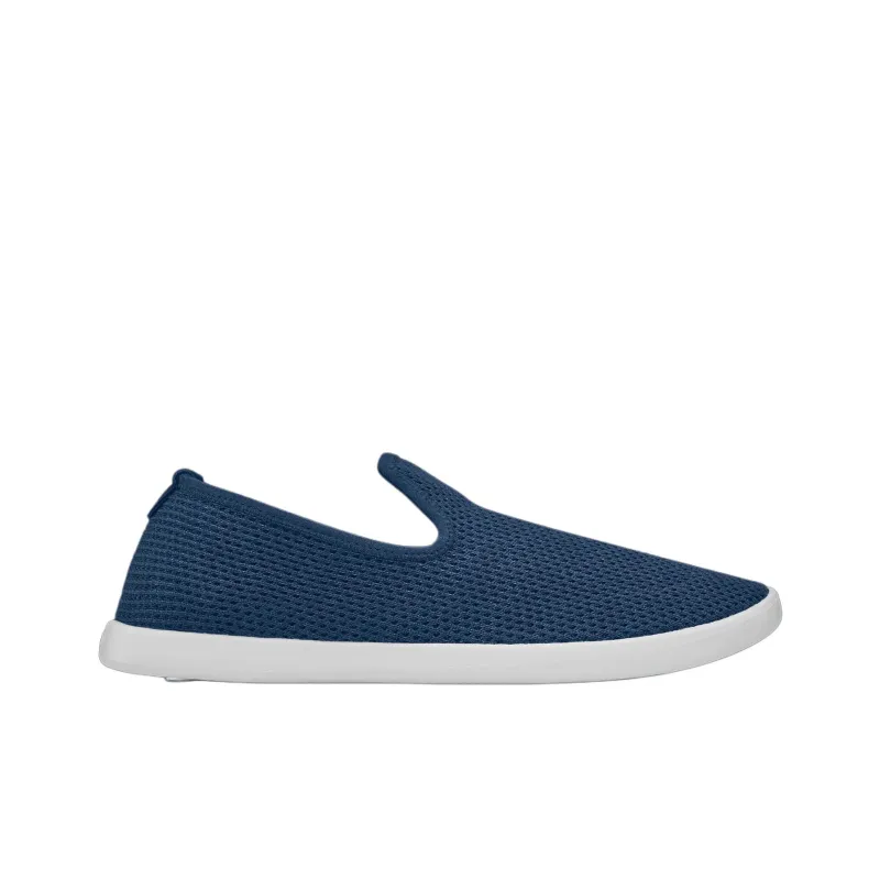 Allbirds Tree Lounger Cushioned Slip-Resistant Low-Top Sports Casual Shoes Men's Deep Sea Blue-1