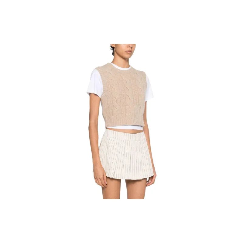 Polo Ralph Lauren Cropped Knitted Vest-3