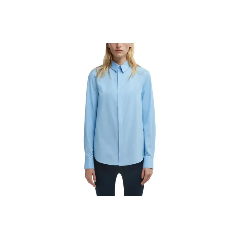 WARDROBE.NYC Concealed Fastening Cotton Shirt-2