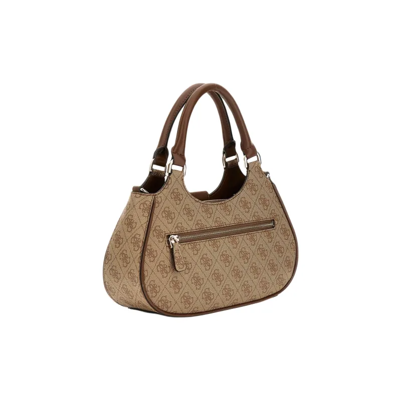 GUESS Polyurethane Shoulder Bag Crossbody Bag Handbag Women's Brown-1