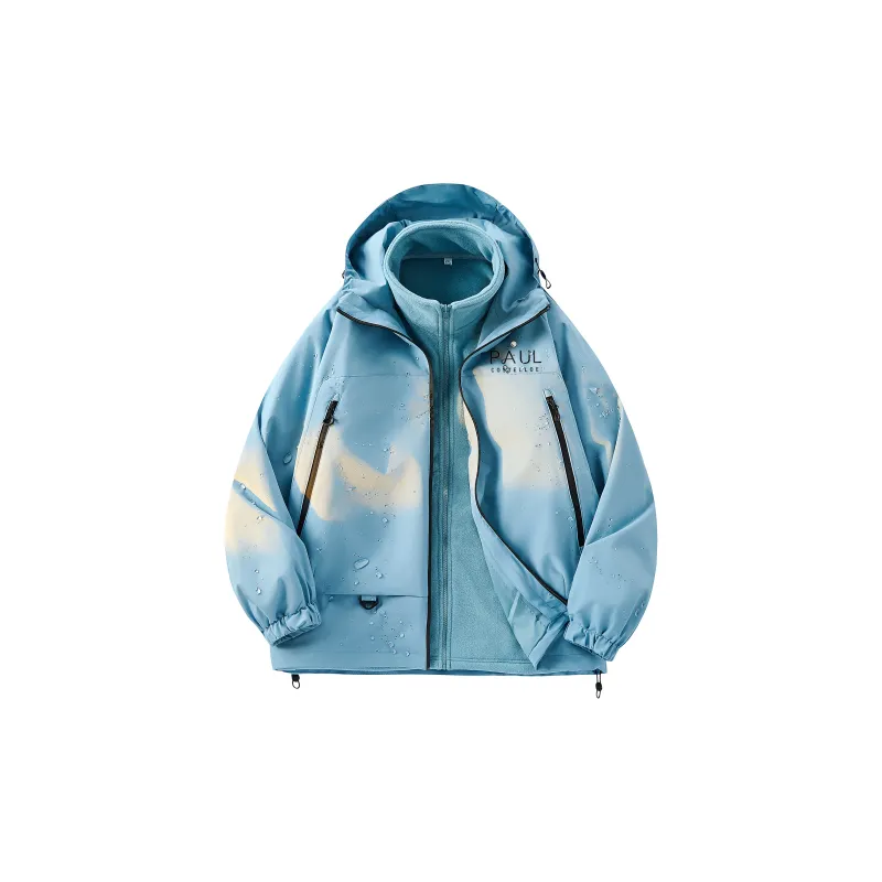 PAUL COSTELLOE Waterproof And Windproof To Keep Warm Windbreaker Jacket Unisex-12