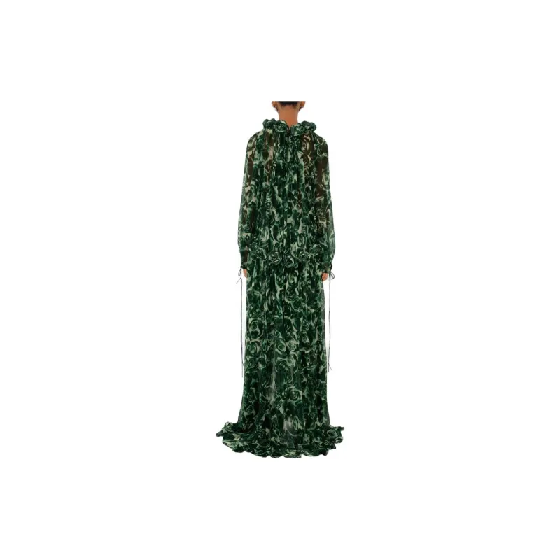 Burberry FW24 Long-Sleeved Dresses Women's Ivy Color-3