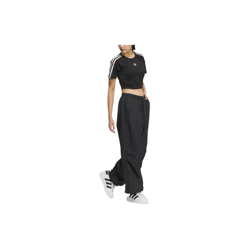 Adidas Originals BABY TEE Raglan Sleeve T Shirt Women's Black-3