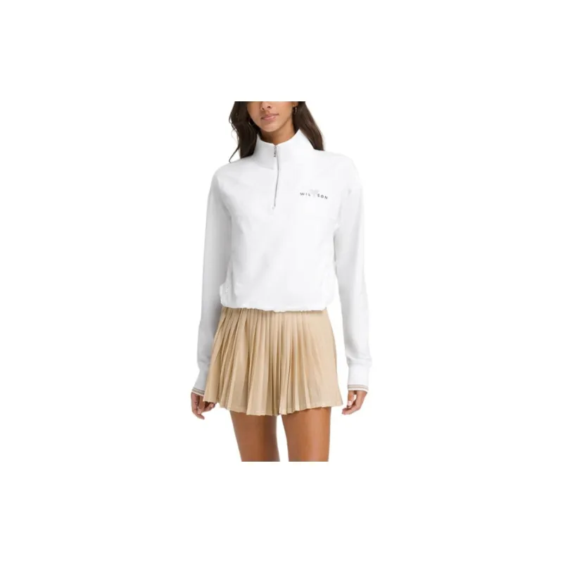 Wilson DAVENPORT Sweatshirt Women's Marine Blue-4