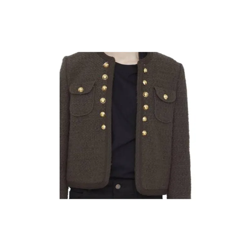 CELINE Jackets Women's Brown-5