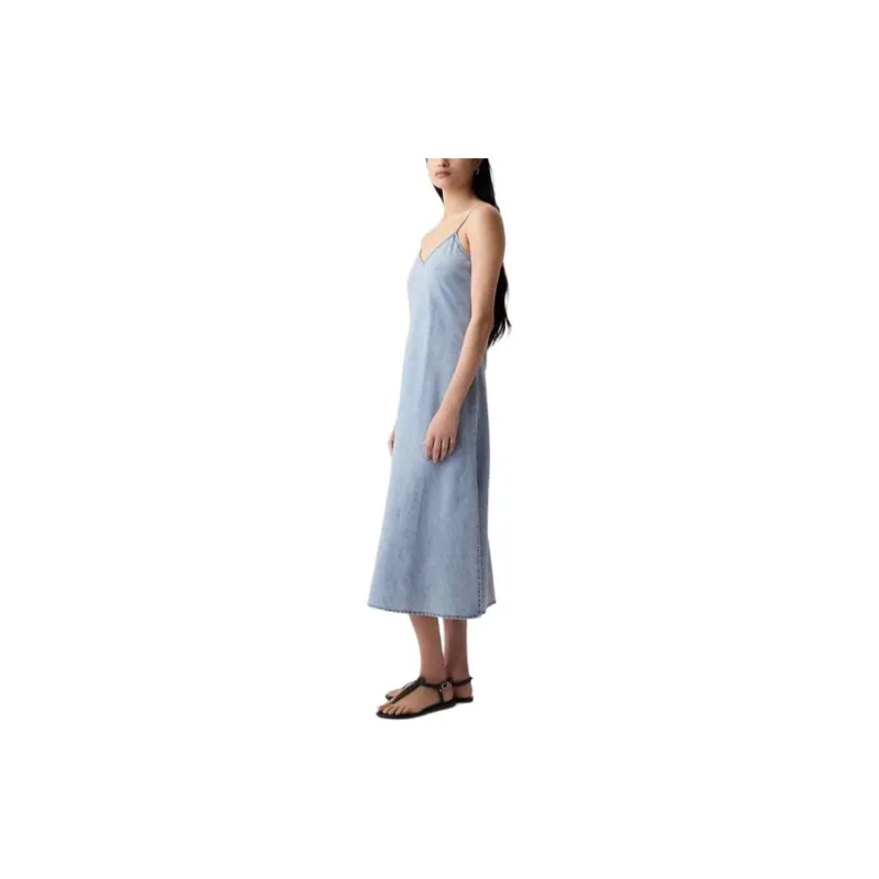 GAP Slip Dresses Women's Blue-3
