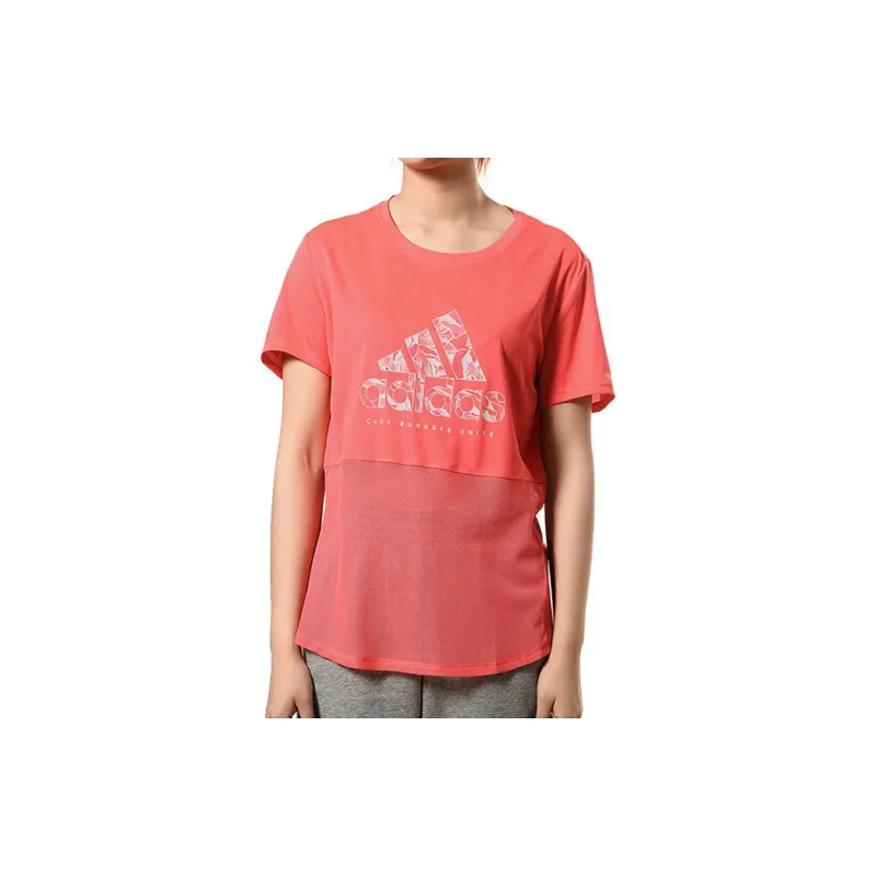 Adidas T Shirts Women's Red-1