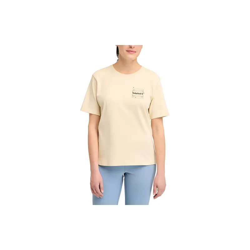 Timberland T Shirt Women's Light Brown-2