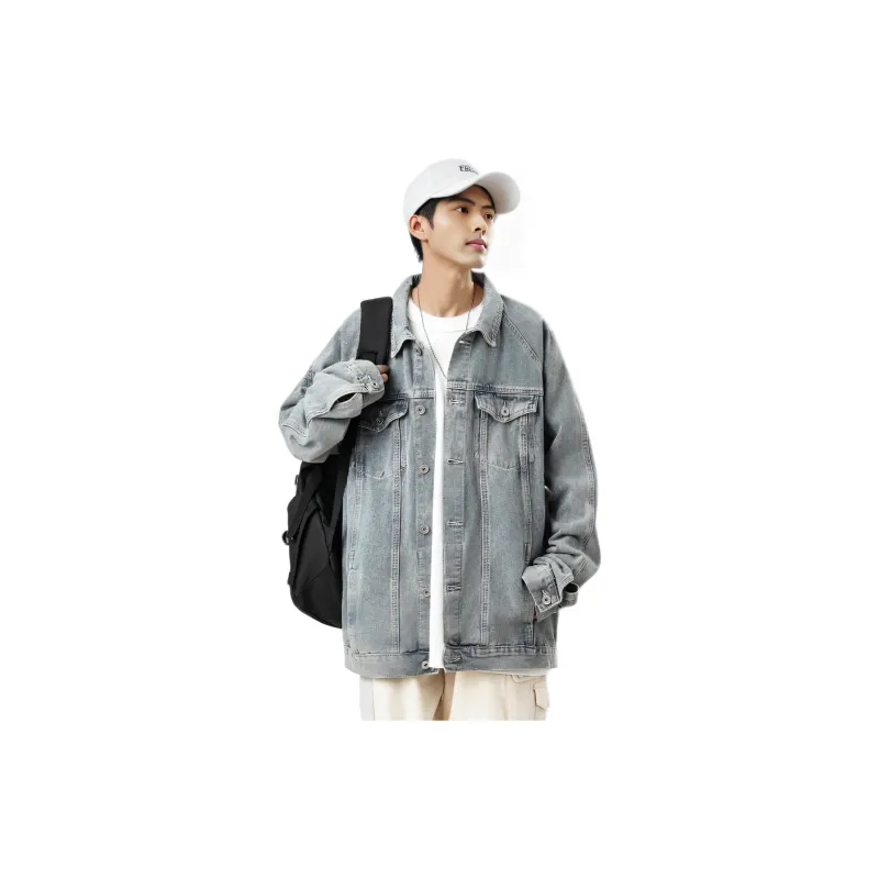 JEANSWEST Denim Jackets Unisex-2