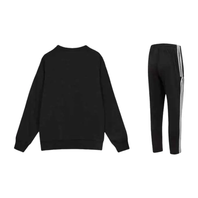 Adidas Sweatshirt Set Unisex Black-6