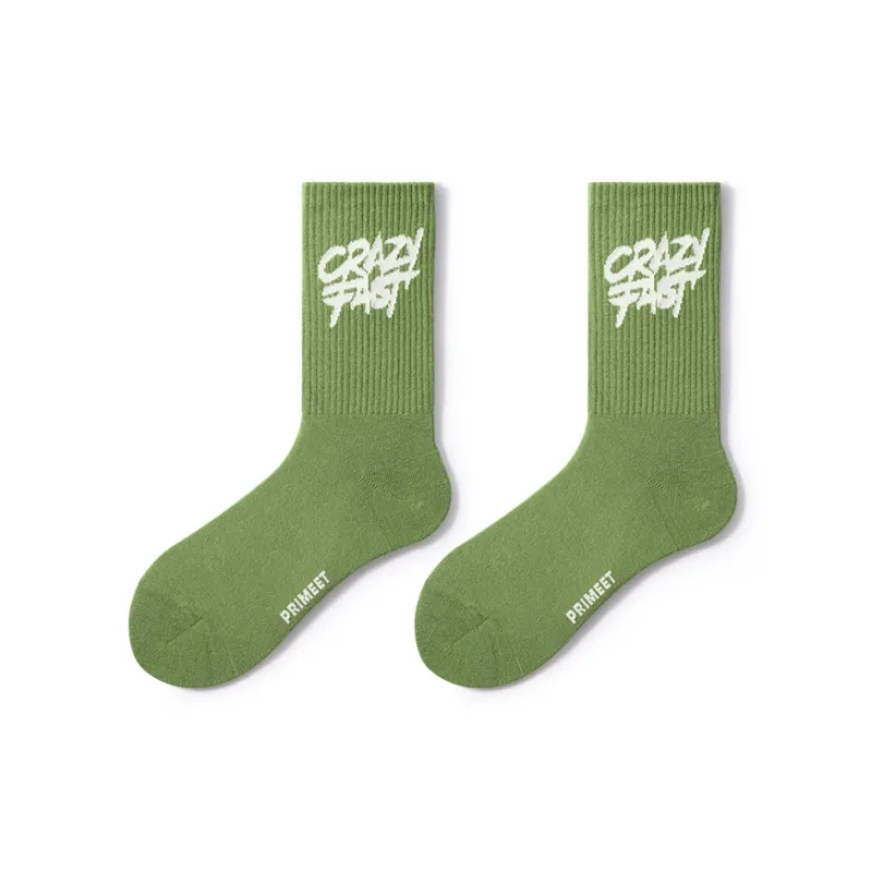 Primeet Mid Calf Socks Unisex 5 Pack-31