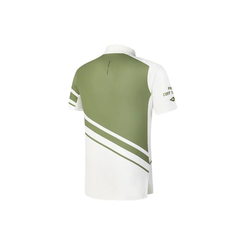 FILA Polo Shirt Men's Starlight White-2