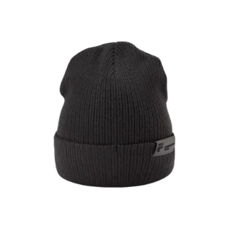 FILA FUSION Acrylic Beanies Unisex Dark Charcoal Gray-2