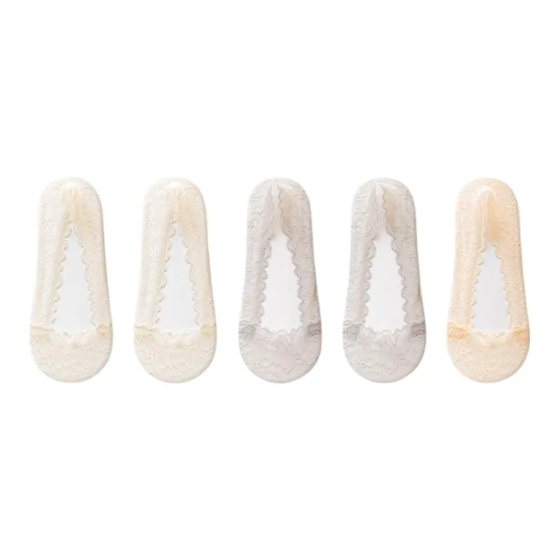 ROBINHOOD No Show Socks Women's 5 Pack-2