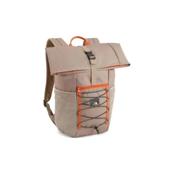 PUMA Polyester Backpack Regular Unisex Taupe